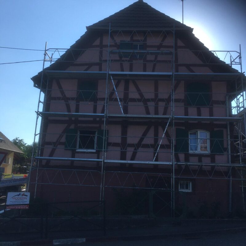 R&eacute;novation et ravalement de fa&ccedil;ade Illzach 10