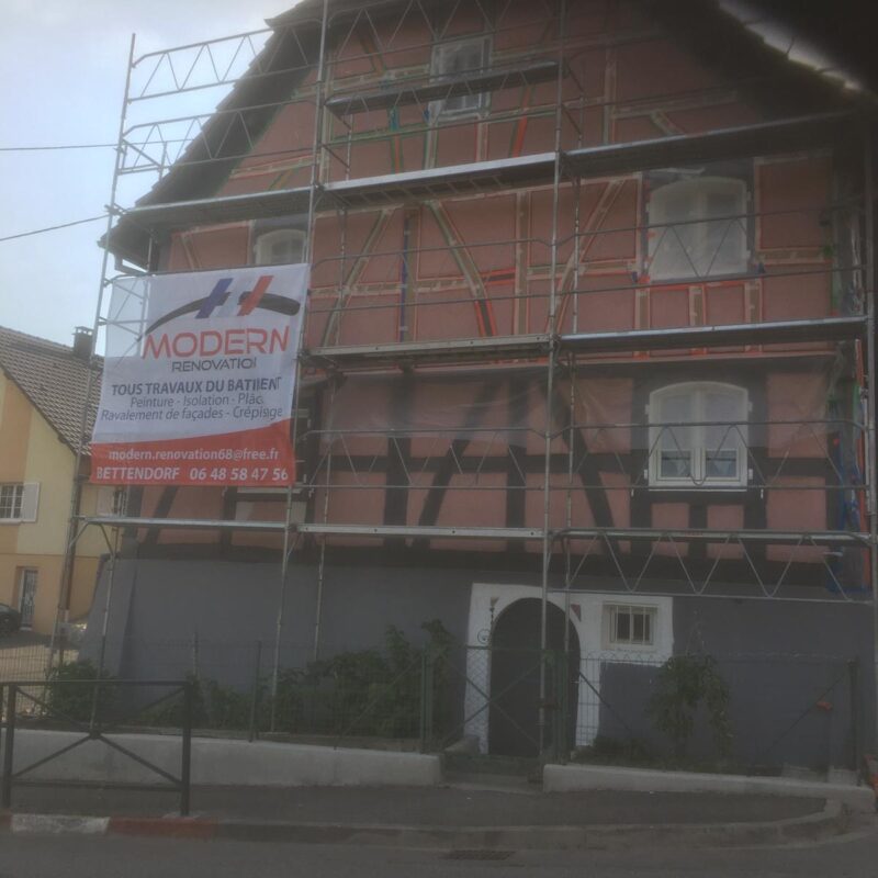 R&eacute;novation et ravalement de fa&ccedil;ade Rixheim 4