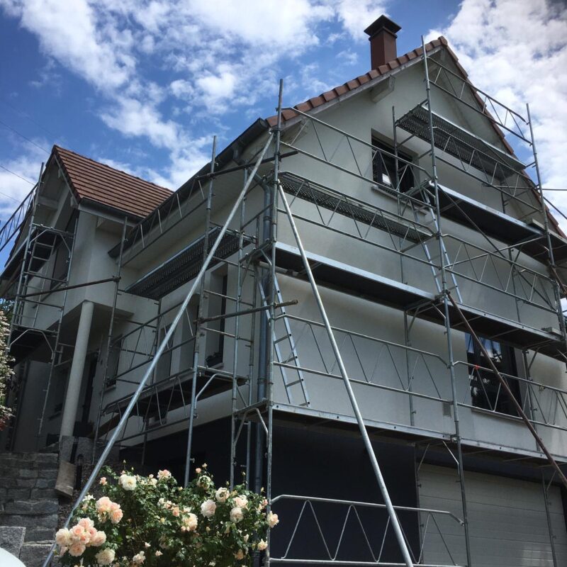 R&eacute;novation et ravalement de fa&ccedil;ade Mulhouse 2