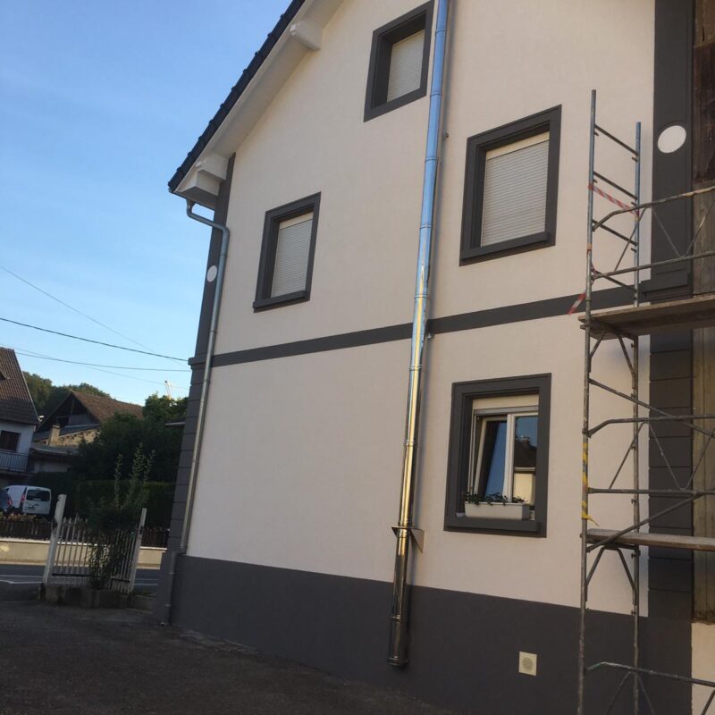 R&eacute;novation et ravalement de fa&ccedil;ade Valentigney 12