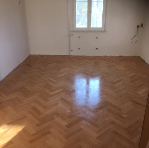 R&eacute;novation int&eacute;rieur Pose de parquet, r&eacute;alisation deco sur un mur, pon&ccedil;age du parquet + vernis Wittenheim 0